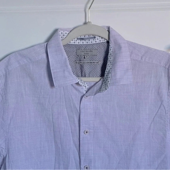 Ted Baker London Mens short sleeve button down Shirt 18975 - Picture 2 of 13